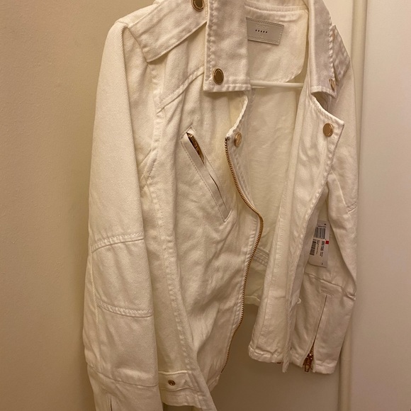 Blank NYC white motto jacket - Picture 5 of 6